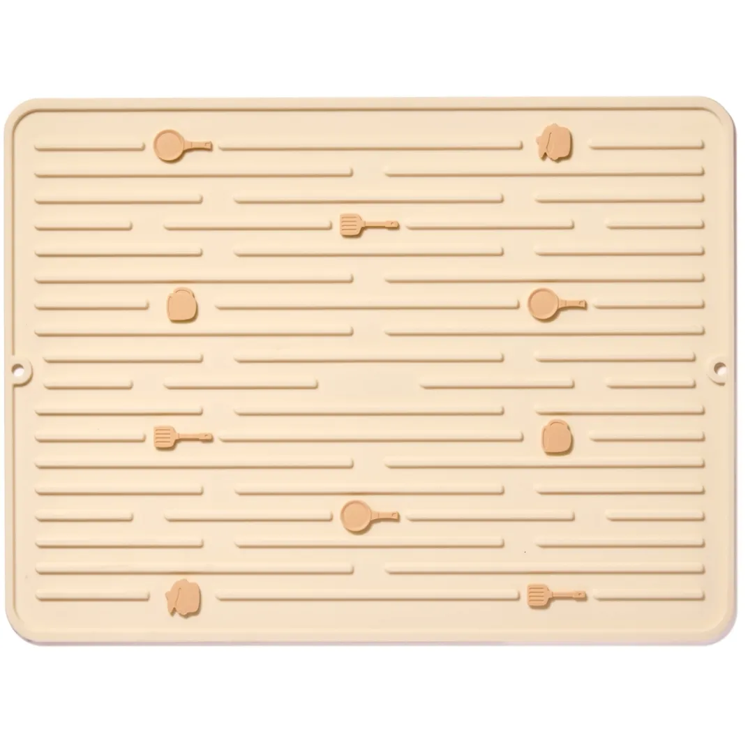 Organisation Et Entretien|Tempsl Tapis égouttoir vaisselle