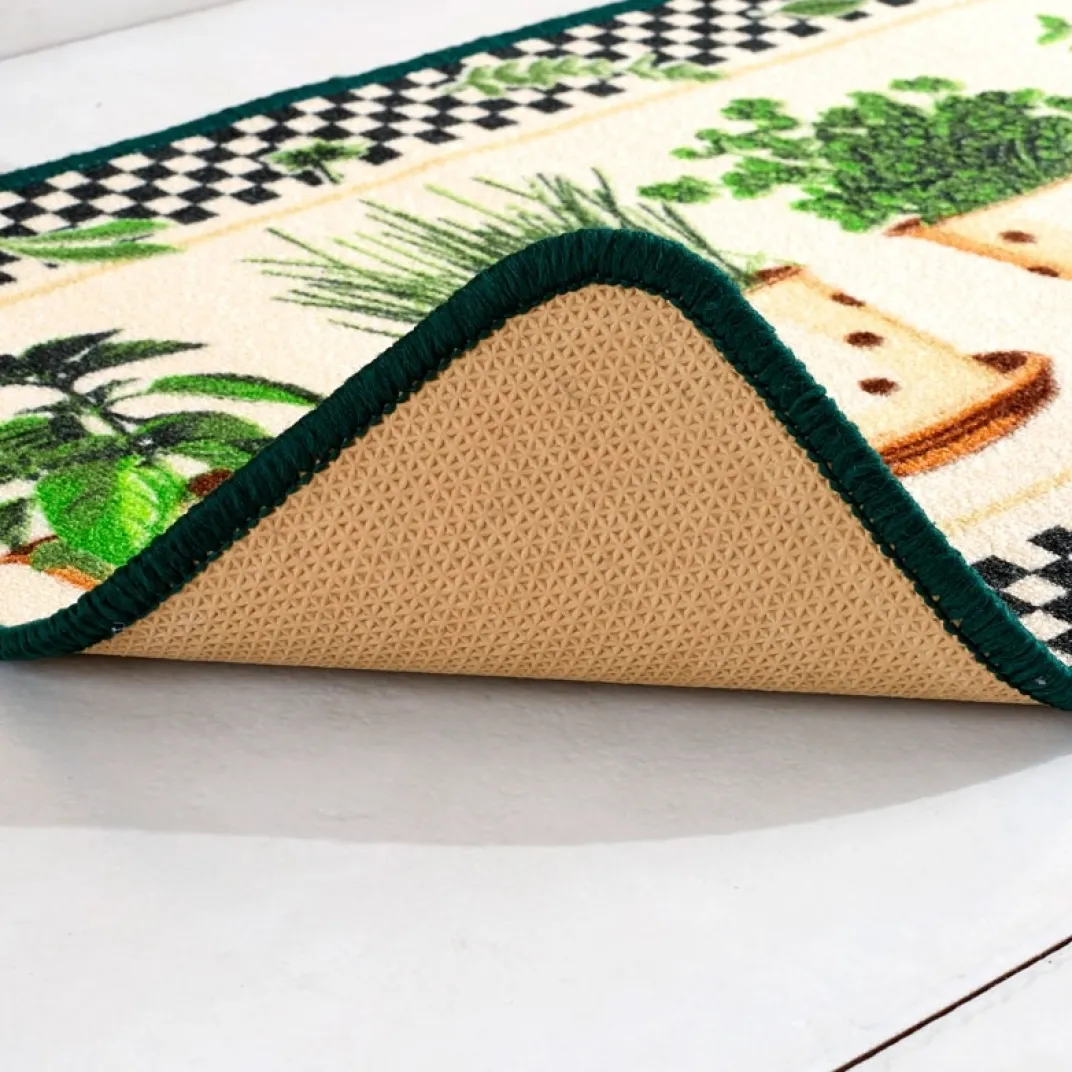 Décorations Cuisine|Décorations|Tempsl Tapis plantes aromatiques