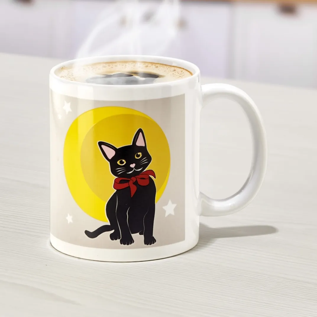 Art De La Table|Tempsl Tasse magique chat