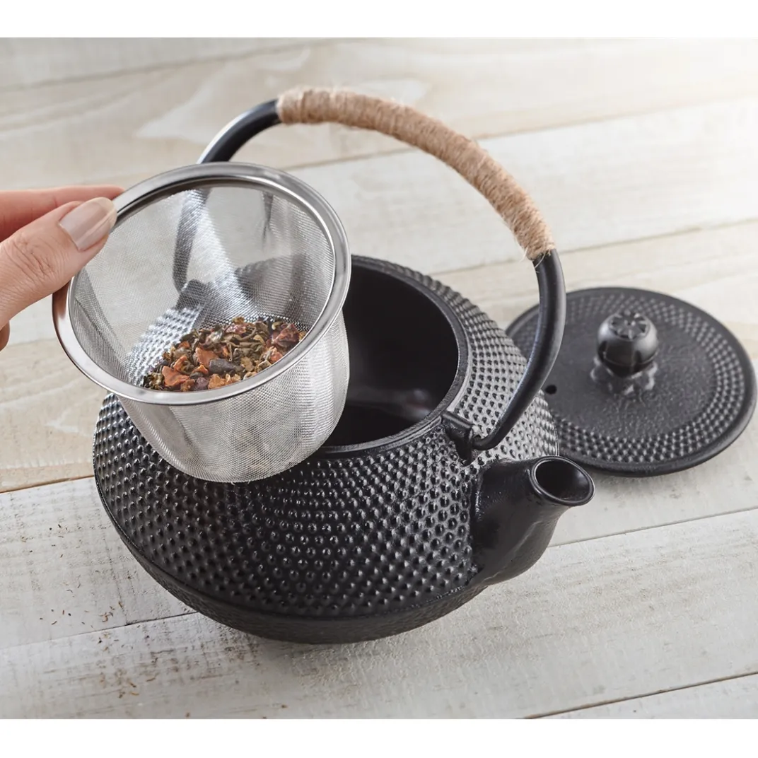 Idées Cadeaux Noël|Accessoires Petit-Déjeuner|Tempsl Théière fonte japonaise