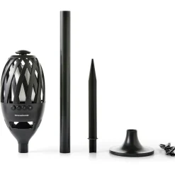 Décorations Jardin Et Extérieur|Tempsl Torche LED avec haut-parleur