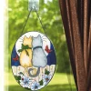 Décorations|Tempsl Vitrail chat